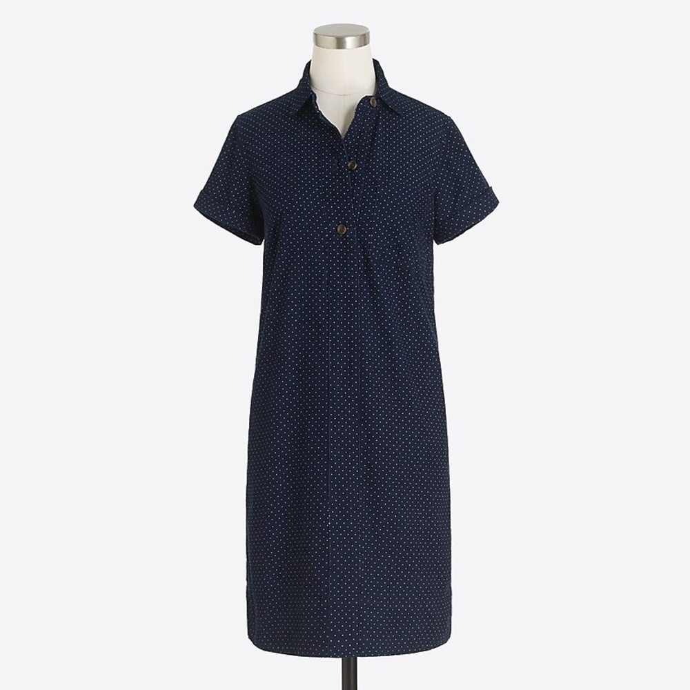 J. Crew Factory Corduroy Shirtdress